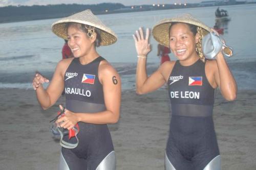 Sandra and I at SEA Games